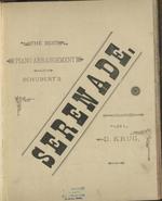 Serenade. (Ständchen von F. Schubert). Transcription by KRUG.